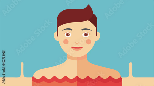 Skin Regeneration An illustration of skin layers before and after treatment showing the rejuvenated appearance of skin due to enhanced flow and healing.