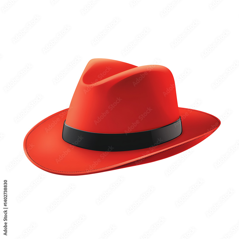 hat cartoon isolated on white background full depth of field hat cartoon isolated on white background full depth of field