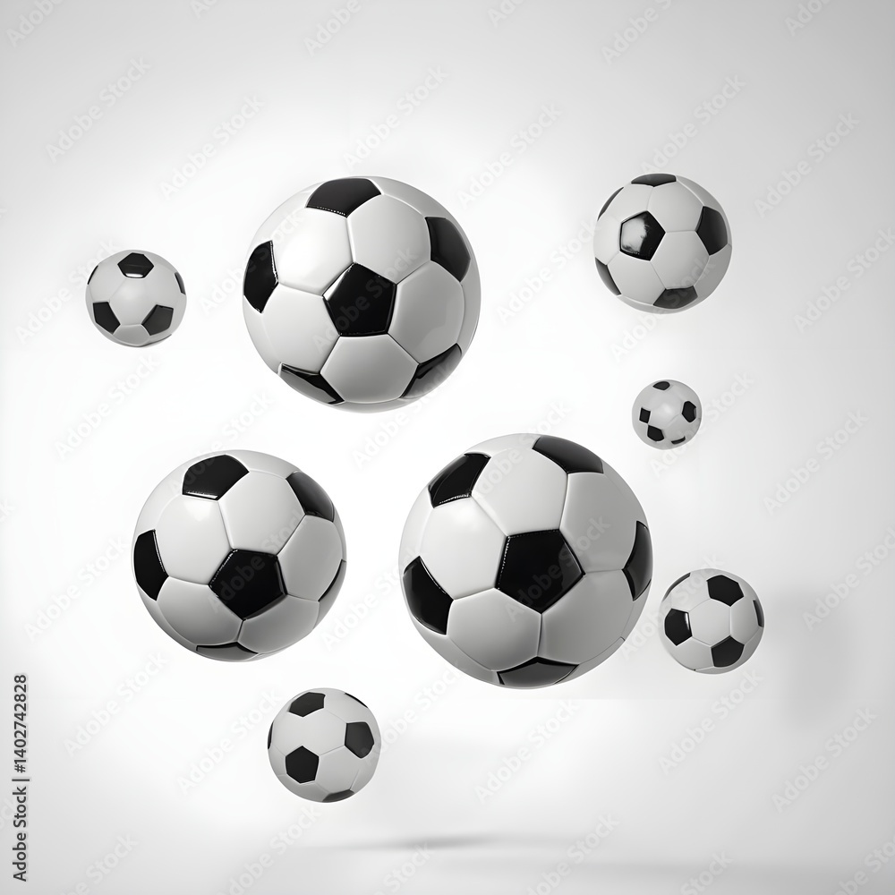 Floating Soccer Balls Floating Soccer Balls
