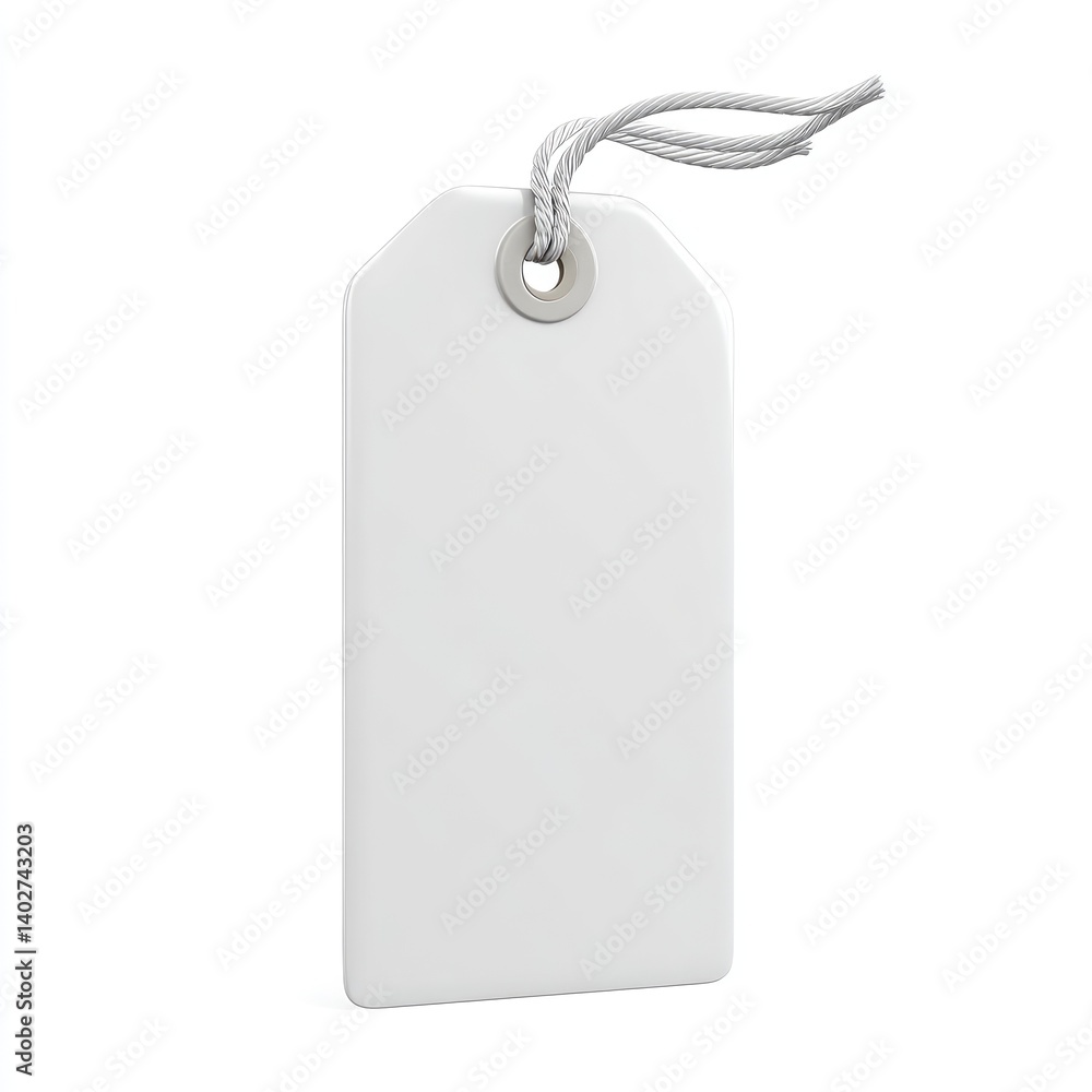Fototapeta premium Blank price tag