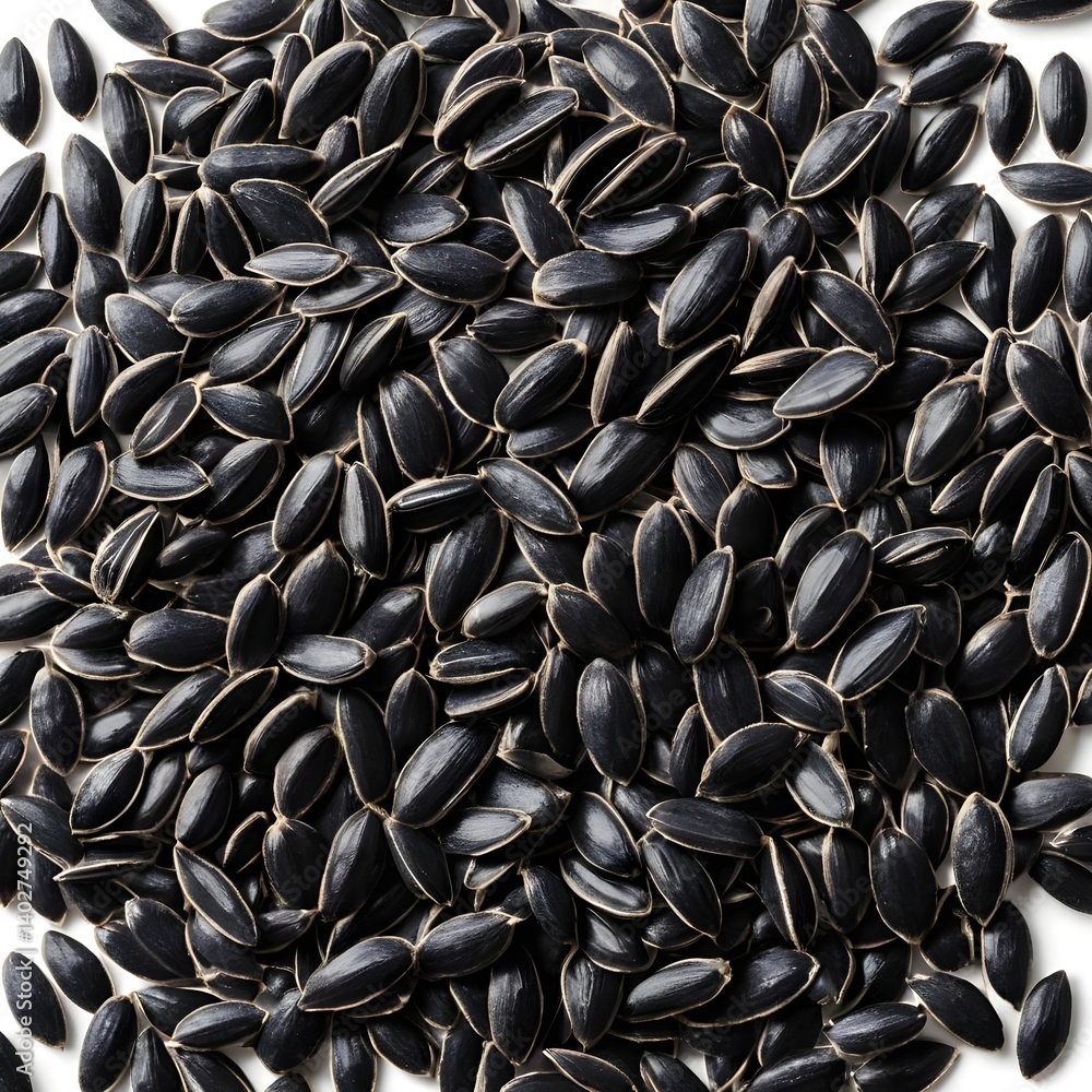 Black Sunflower Seeds Background Black Sunflower Seeds Background