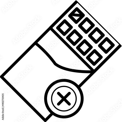 No Chocolate Icon