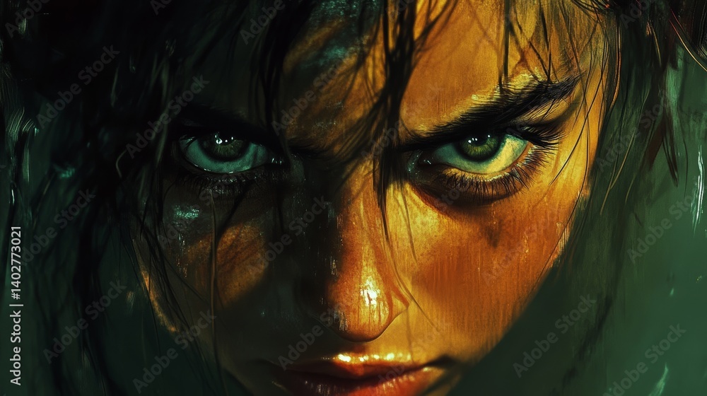 Create a character whose face is a canvas for their emotions. Create a character whose face is a canvas for their emotions.