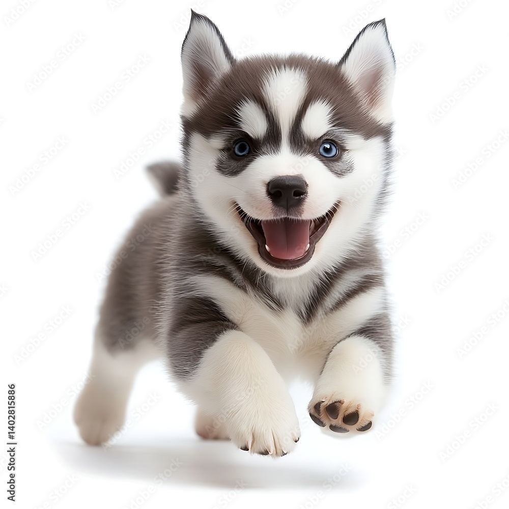 Husky Puppy Running (1) Husky Puppy Running (1)