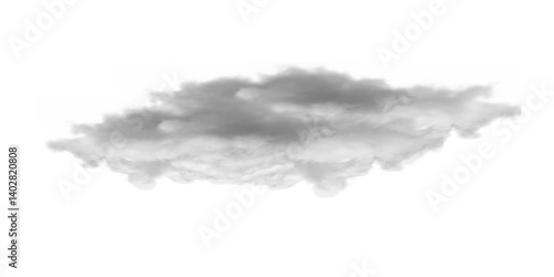 smoke clouds thin and long clouds, clouds with transparent background.
