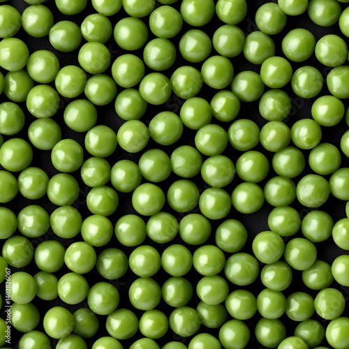 Fresh Green Peas Background