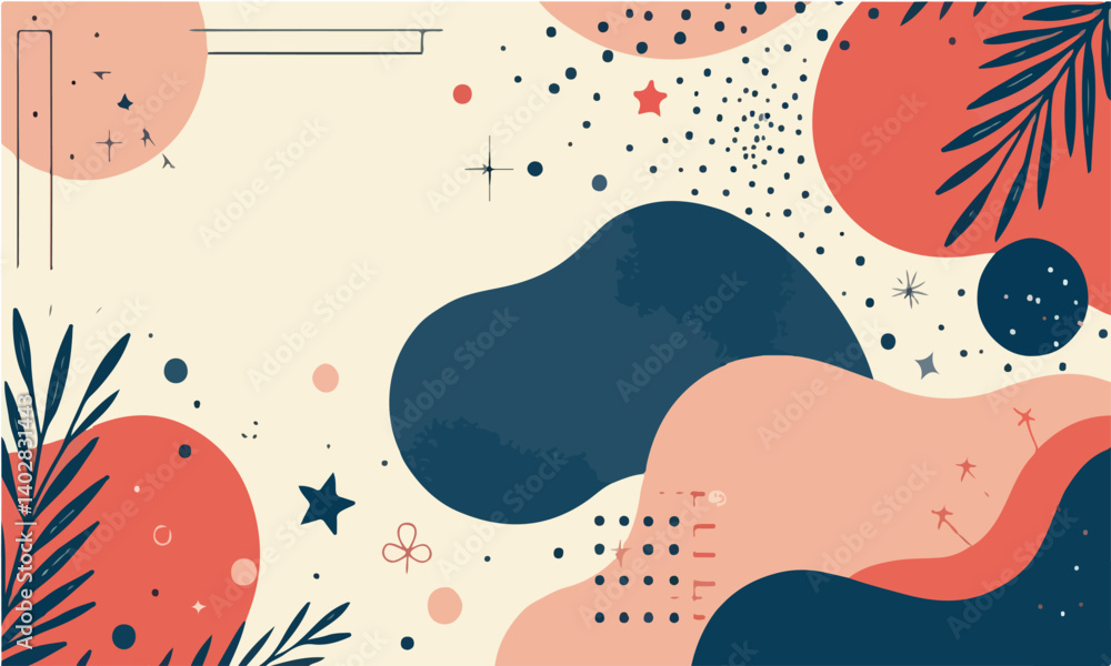 vector seamless pattern with hand drawn elements vector seamless pattern with hand drawn elements