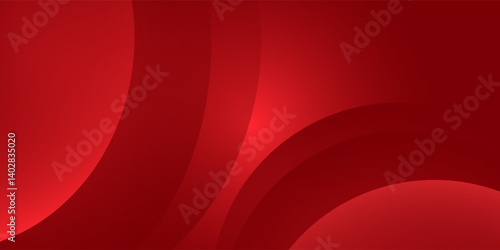 Beautiful red abstract background. Scarlet neutral backdrop for presentation design. Vermilion base for website, print, base for banners, wallpapers, business cards, brochure, banner,
