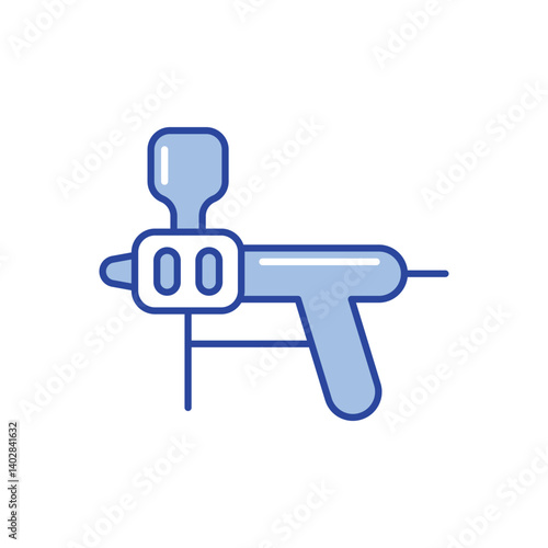 Caulking Gun Icon vector stock illustration