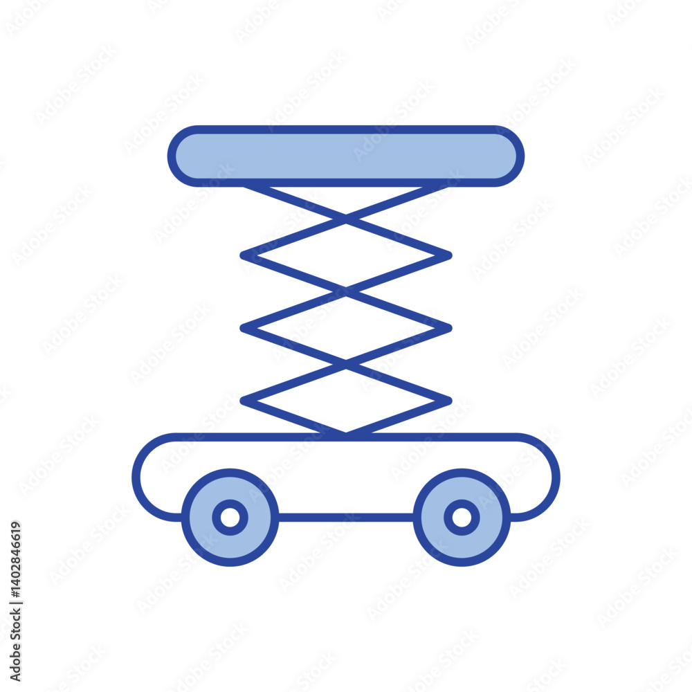 Lifter Icon vector stock illustration Lifter Icon vector stock illustration