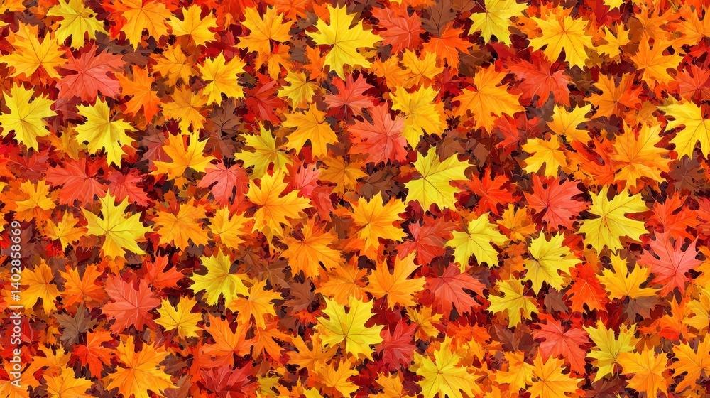A vibrant array of autumn leaves in shades of orange, yellow, and red, creating a warm and inviting seasonal landscape. A vibrant array of autumn leaves in shades of orange, yellow, and red, creating a warm and inviting seasonal landscape.