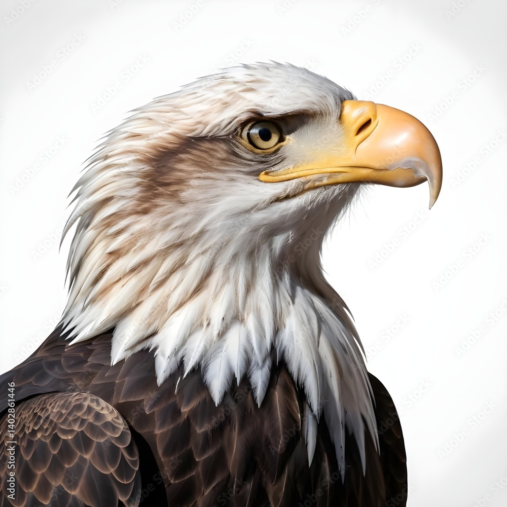 Majestic Bald Eagle Profile Majestic Bald Eagle Profile