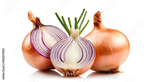 Wallpaper Mural Fresh Onions with Chives Torontodigital.ca