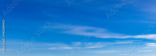 Clear blue sky with no clouds