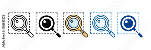 Transparency Icon Set Multiple Style Collection