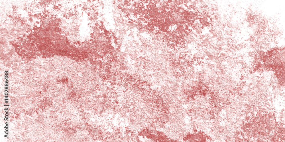 Fototapeta premium Old red cement wall with cracked texture for gritty backgrounds