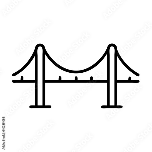 Suspension Bridge Icon