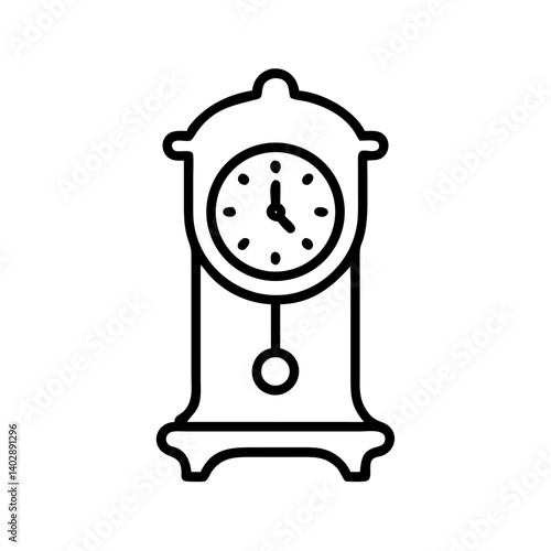 Icon of a historic clock