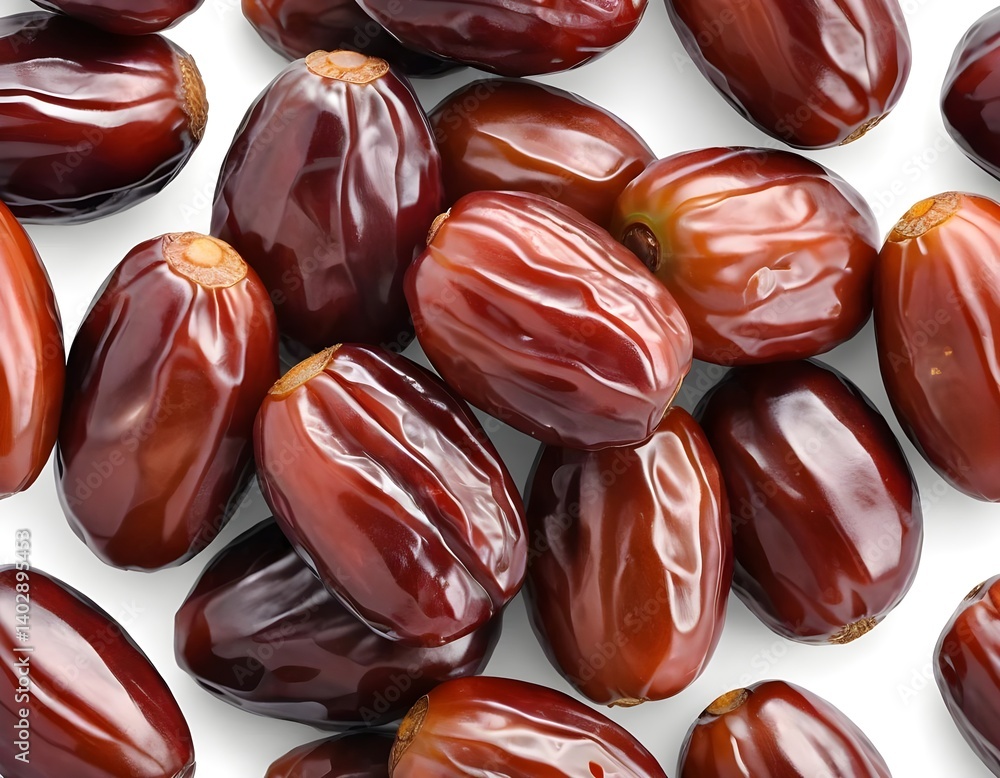 Close-up of Fresh Medjool Dates Close-up of Fresh Medjool Dates