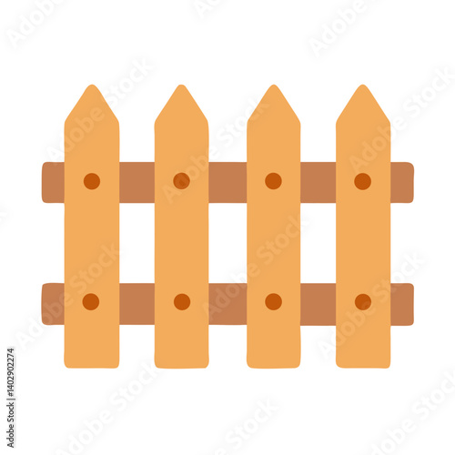 Wooden Fence Representing Daycare Playground and Child Safety Enclosure