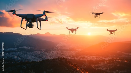 What role do drones play in military operations and surveillance?