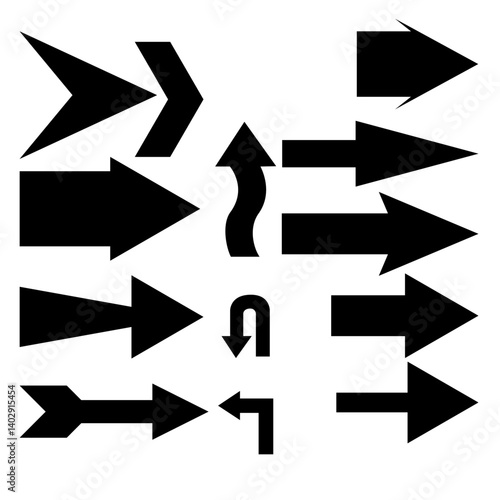 ARROE SHAPE BLACK COLOUR