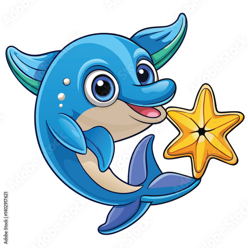funny cartoon fish