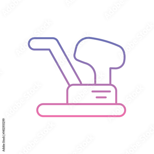 Belt Sander Icon vector stock illustration