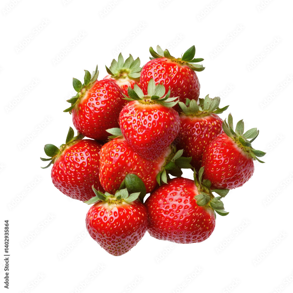 Fresh Strawberry Image on transparent background Fresh Strawberry Image on transparent background