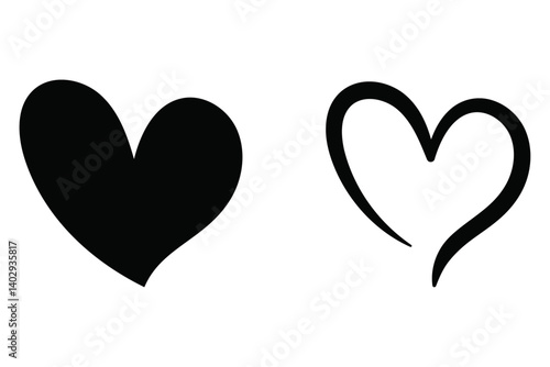 Love Icon Set Heart Icon Vector Like Icon Vector