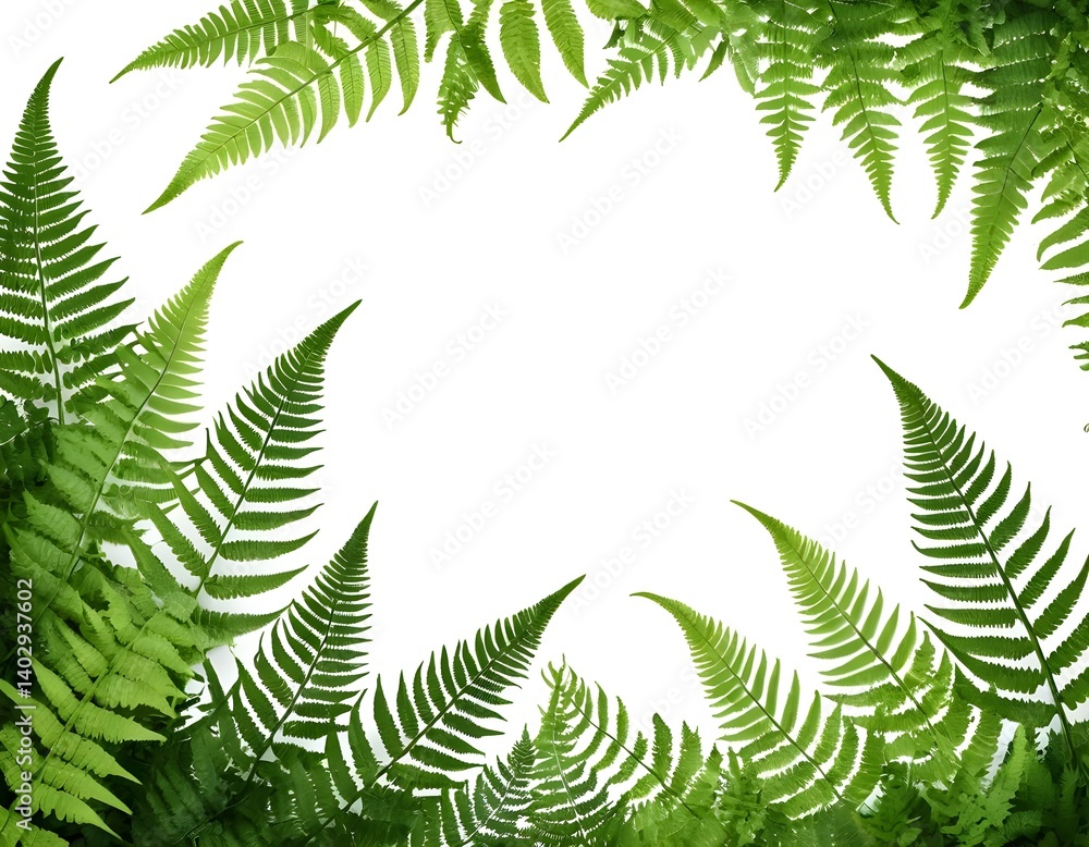 Fern Frame Border Fern Frame Border