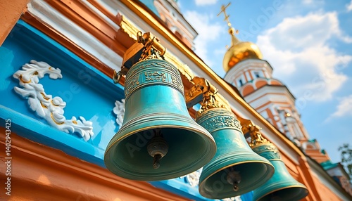 Russian Church Bells, Sunny Day