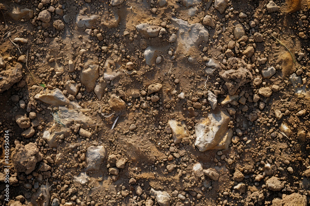 Photo of Brown soil dirt surface. Background texture for backdrops or mapping Photo of Brown soil dirt surface. Background texture for backdrops or mapping