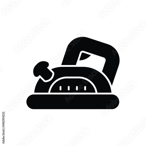 Electric Planer Icon vector stock illustration