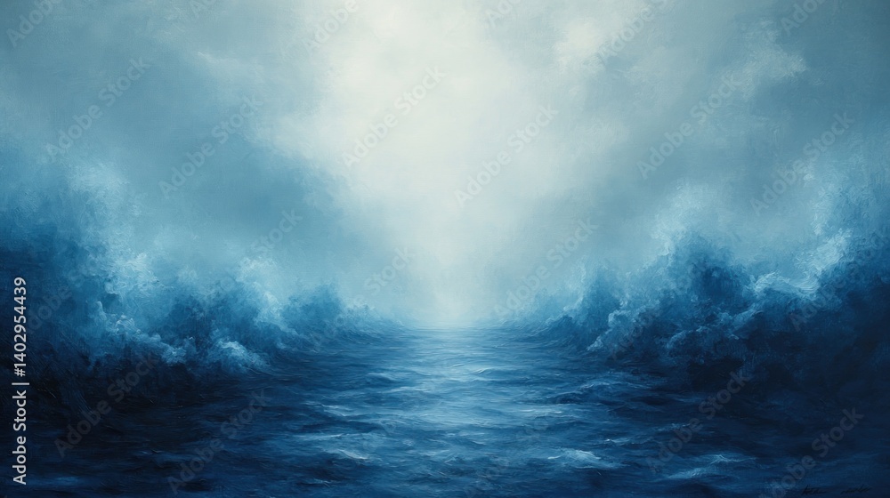 Ocean's Fury: A Path Through Tempestuous Waves Ocean's Fury: A Path Through Tempestuous Waves