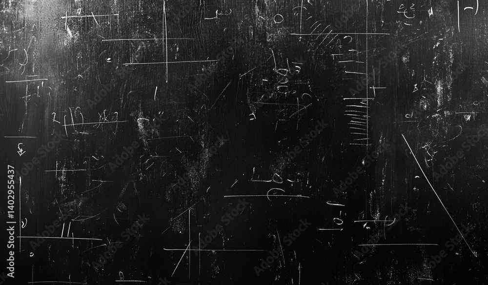abstract Blackboard background with numbers abstract Blackboard background with numbers