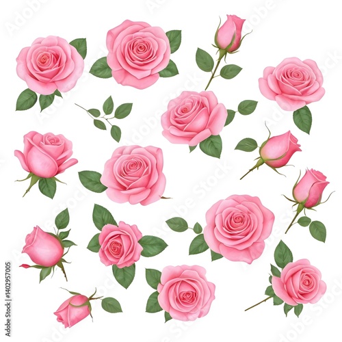 Pink Roses Collection