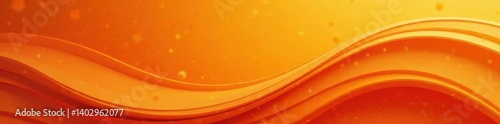 Vibrant orange curved background with swirling patterns and abstract shapes, shape, geometric