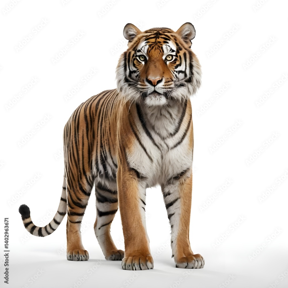 Fototapeta premium Majestic Bengal Tiger Standing