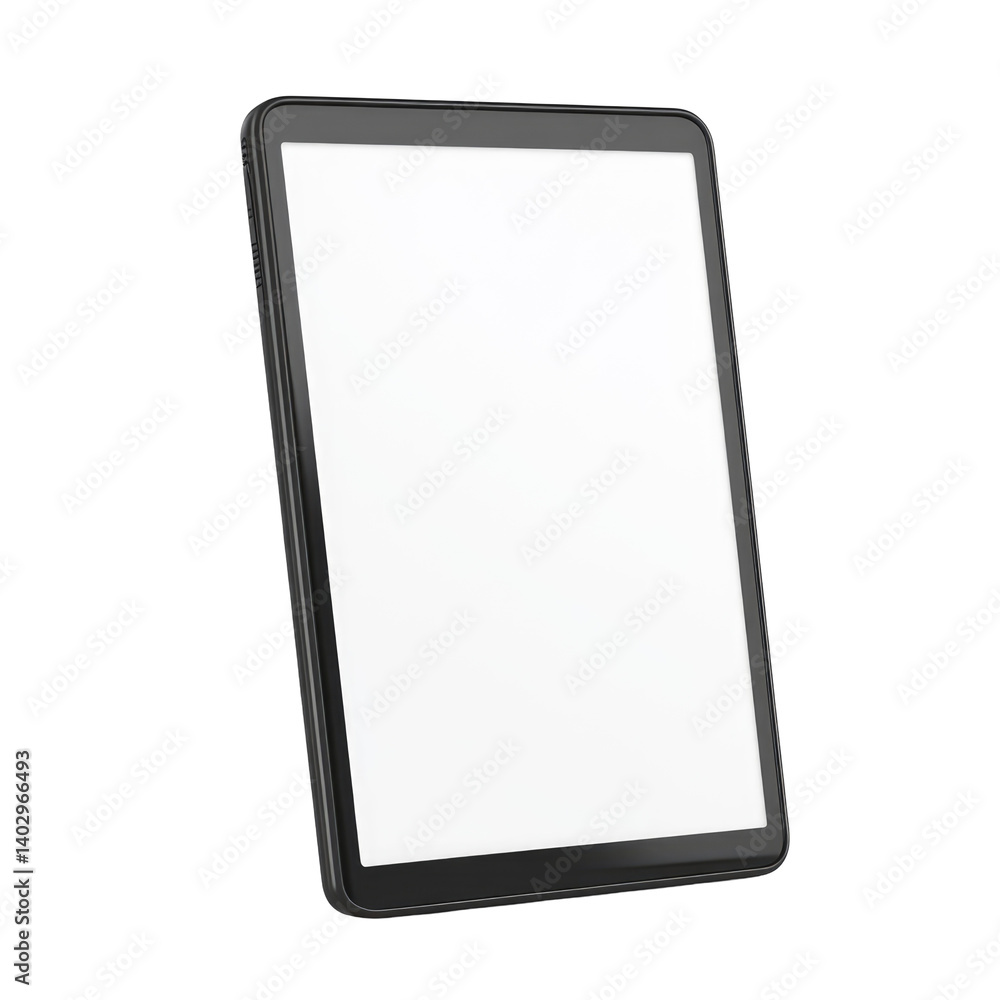 E-Ink Note Tablet on transparent background E-Ink Note Tablet on transparent background