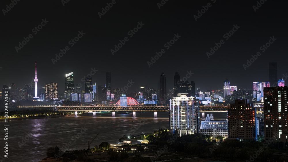 Obraz premium City Night View