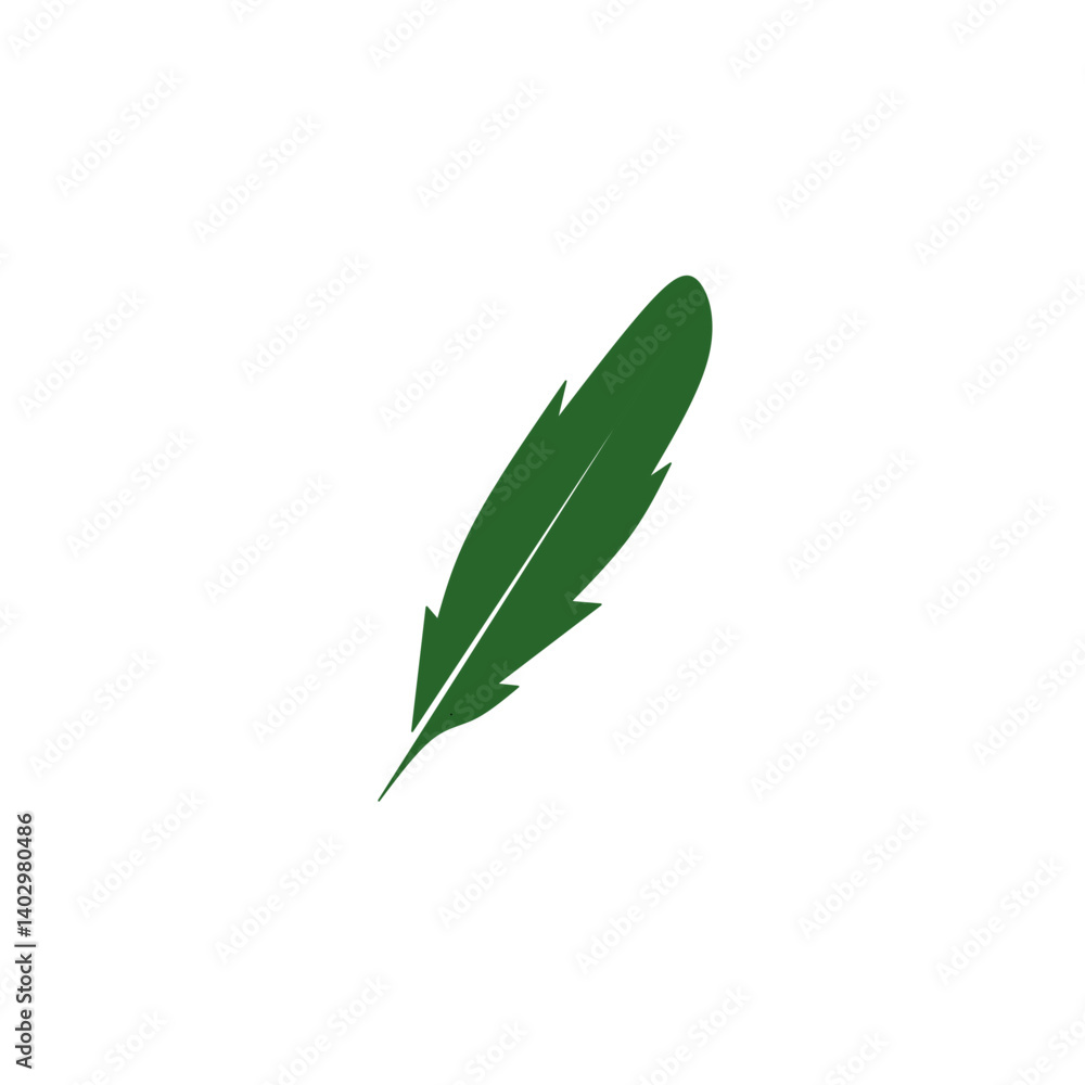 green leaf isolated on white green leaf isolated on white