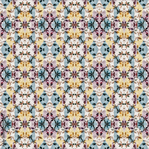 Versatile Colorful Pattern for Textile Design