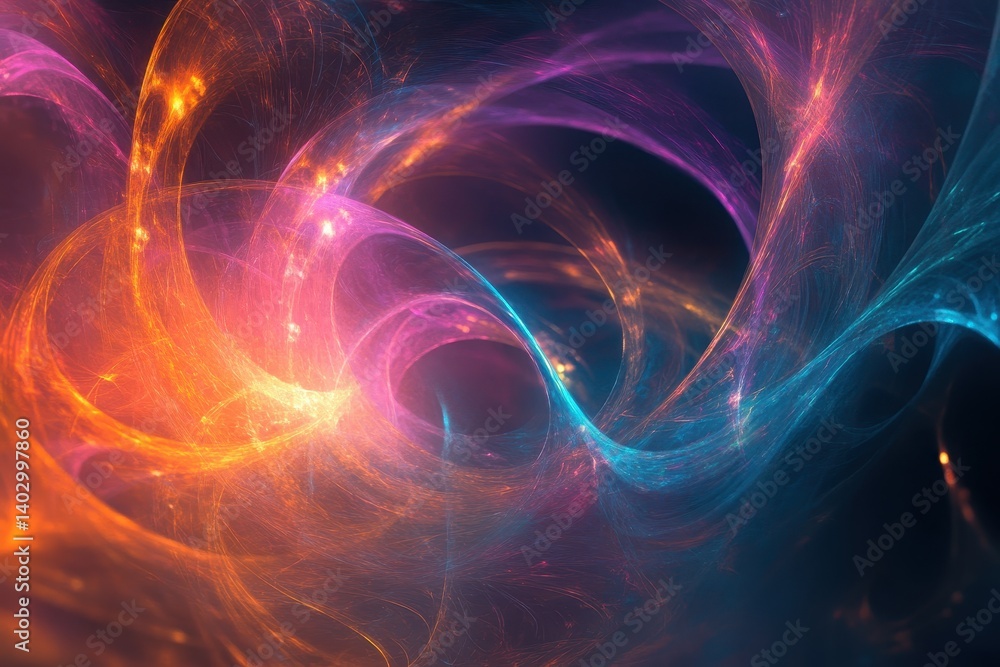 Abstract swirling fractal design (2) Abstract swirling fractal design (2)