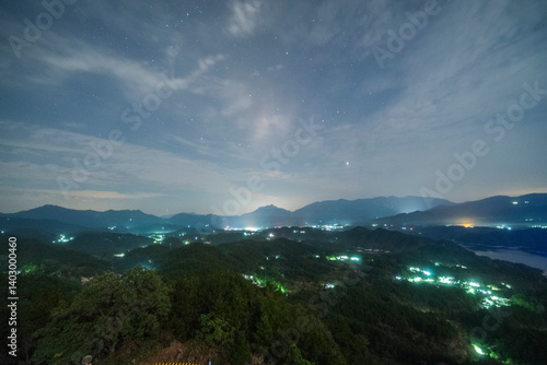 clouds over the city