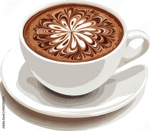 coffee cup vector art