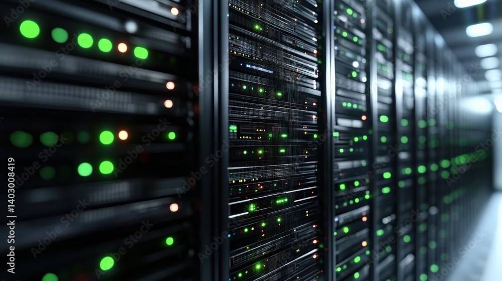 Modern Data Center Server Racks Modern Data Center Server Racks