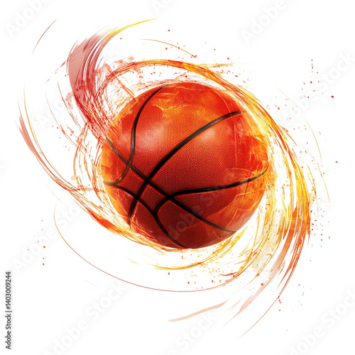 abstract basketball background