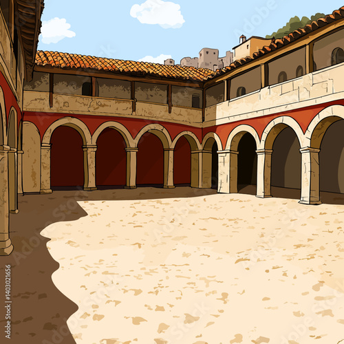 Old Courtyard 