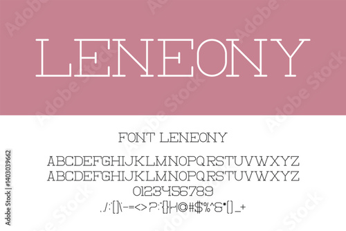 Font Leneony